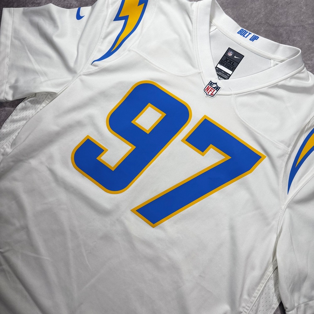 Nike Los Angeles Chargers Joey Bosa 97 NFL Jersey White XXL M1011082-506036